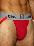 BIKE Athletic BAS304 Men's Underwear Classic Jockstrap Color Red