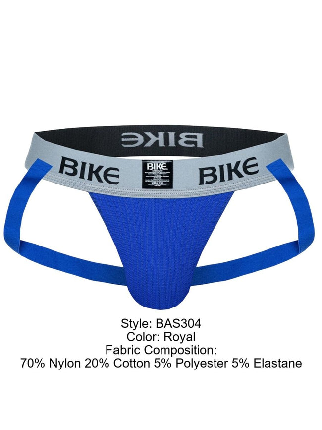 BIKE Athletic BAS304 Men's Underwear Classic Jockstrap Color Royal