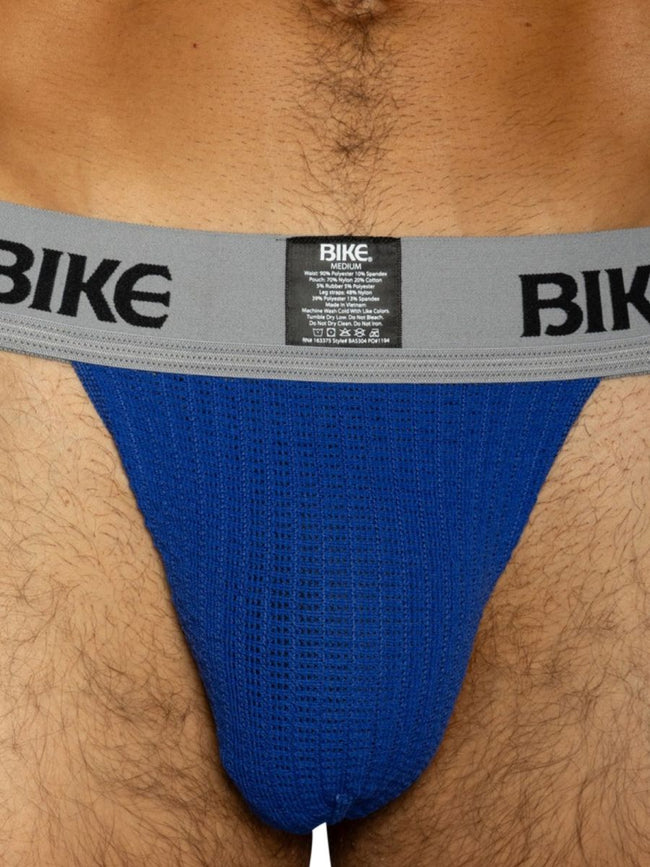 BIKE Athletic BAS304 Men's Underwear Classic Jockstrap Color Royal