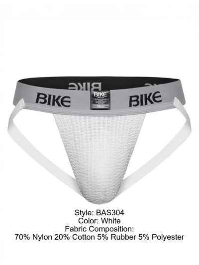 BIKE Athletic BAS304 Classic Jockstrap Color White