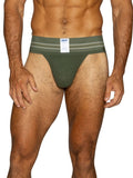 BIKE Athletic BAS306 Men's Underwear Original Number 10 Jockstrap Color Olive