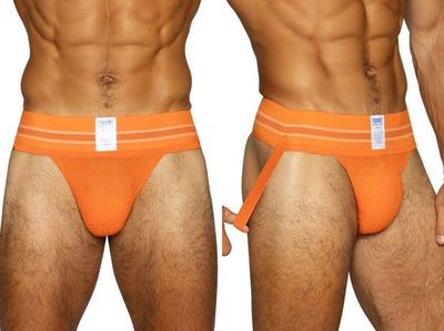 BIKE Athletic BAS306 Men's Underwear Original Number 10 Jockstrap Color Orange