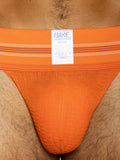 BIKE Athletic BAS306 Men's Underwear Original Number 10 Jockstrap Color Orange