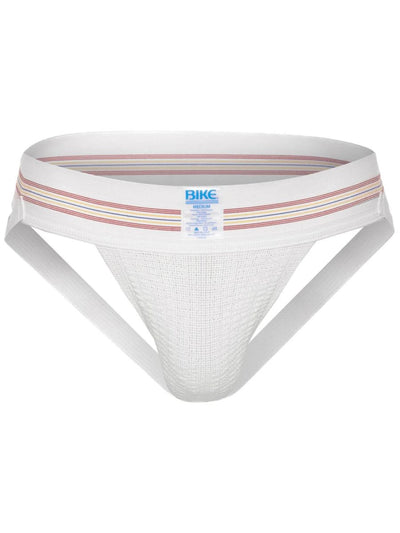 BIKE Athletic BAS306 Original Number 10 Jockstrap Color White
