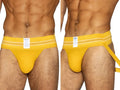 BIKE Athletic BAS306 Original Number 10 Yellow Jockstrap Color Yellow