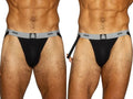 BIKE Athletic BAS308 Men's Underwear Swimmer Athletic Jockstrap Color Black