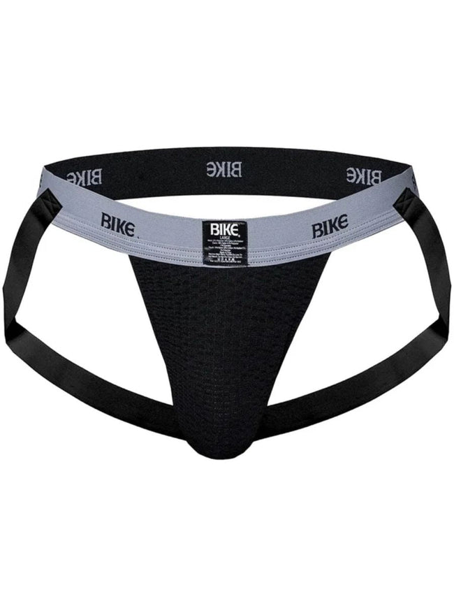 BIKE Athletic BAS308 Men's Underwear Swimmer Athletic Jockstrap Color Black