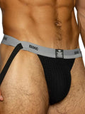 BIKE Athletic BAS308 Men's Underwear Swimmer Athletic Jockstrap Color Black