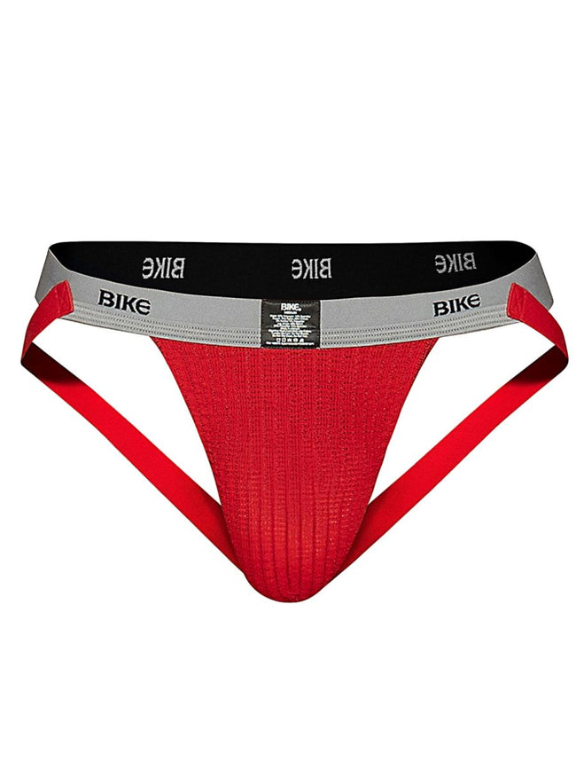 BIKE Athletic BAS308 Men's Underwear Swimmer Athletic Jockstrap Color Red