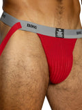 BIKE Athletic BAS308 Men's Underwear Swimmer Athletic Jockstrap Color Red