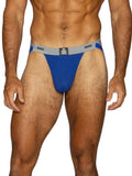 BIKE Athletic BAS308 Men's Underwear Swimmer Athletic Jockstrap Color Royal