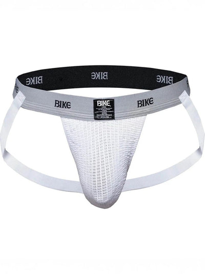 BIKE Athletic BAS308 Men's Underwear Swimmer Athletic Jockstrap Color White