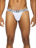 BIKE Athletic BAS308 Men's Underwear Swimmer Athletic Jockstrap Color White