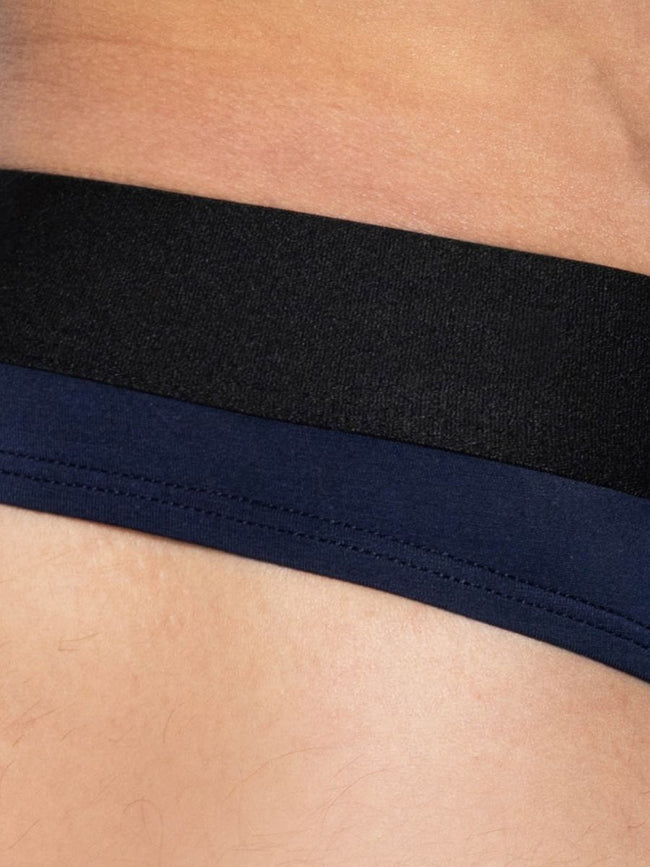 BIKE Athletic BAS319 Active Thong Color Navy
