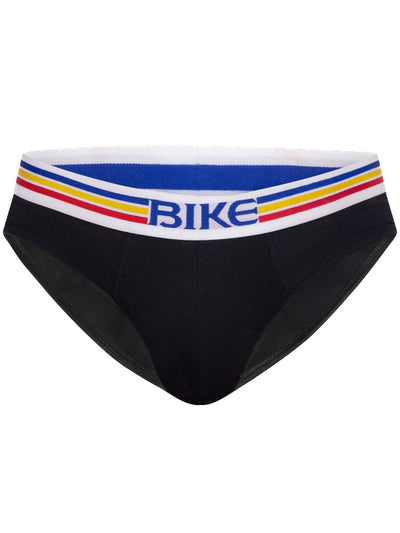 BIKE Athletic BAS327 Stretch Cotton Brief Color Color Black
