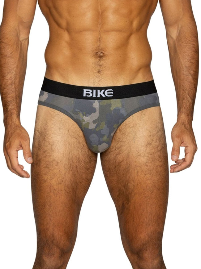 BIKE Athletic BAS327 Men's Underwear Stretch Cotton Brief Color Camo