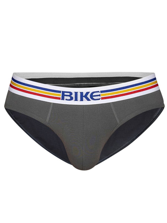 BIKE Athletic BAS327 Men's Underwear Stretch Cotton Brief Color Charcoal