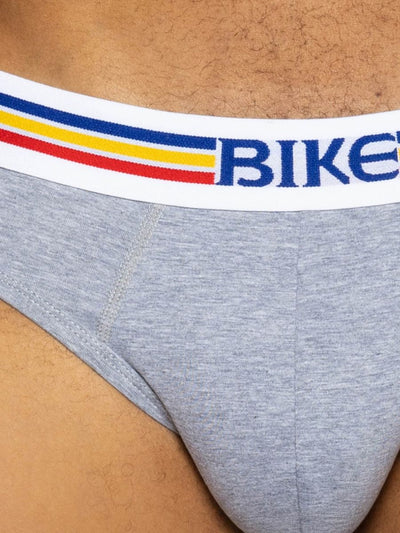 BIKE Athletic BAS327 Stretch Cotton Brief Color Gray