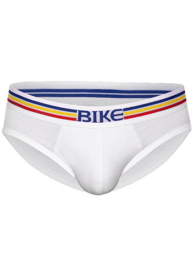 BIKE Athletic BAS327 Stretch Cotton Brief Color White