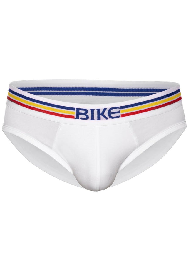 BIKE Athletic BAS327 Stretch Cotton Brief Color White