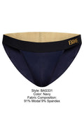 BIKE Athletic BAS331 Active Jock Brief Color Color Navy