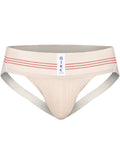 BIKE Athletic BAS333 Classic Retro: 1980s Jockstrap in Vintage Cream Color Vintage Cream
