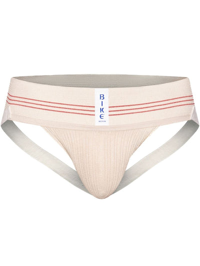 BIKE Athletic BAS333 Classic Retro: 1980s Jockstrap in Vintage Cream Color Vintage Cream