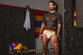 BIKE Athletic BAS333 Classic Retro: 1980s Jockstrap in Vintage Cream Color Vintage Cream