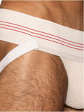 BIKE Athletic BAS333 Classic Retro: 1980s Jockstrap in Vintage Cream Color Vintage Cream