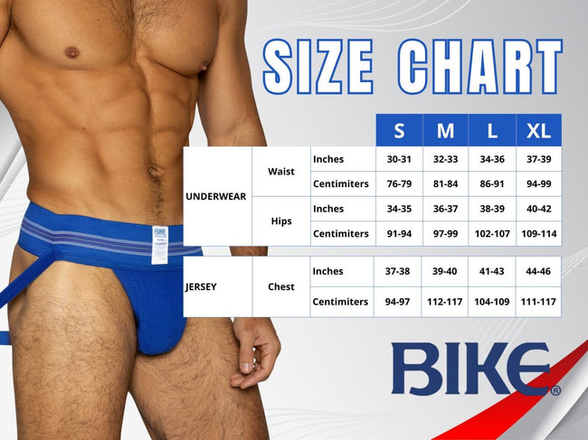 BIKE Athletic BAS304 Men's Underwear Classic Jockstrap Color Orange