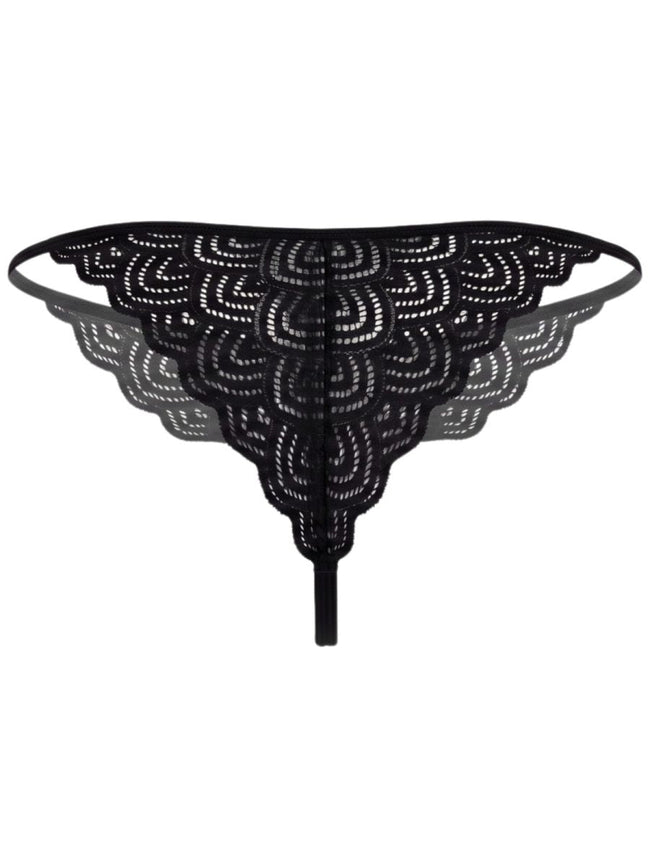 CandyMan 95002 Men's Underwear Seductive Lace Briefs Color Black