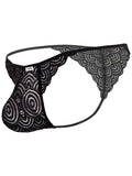 CandyMan 95002 Men's Underwear Seductive Lace Briefs Color Black