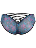 CandyMan 95005 Men's Underwear Printed Mesh Briefs Color Blue