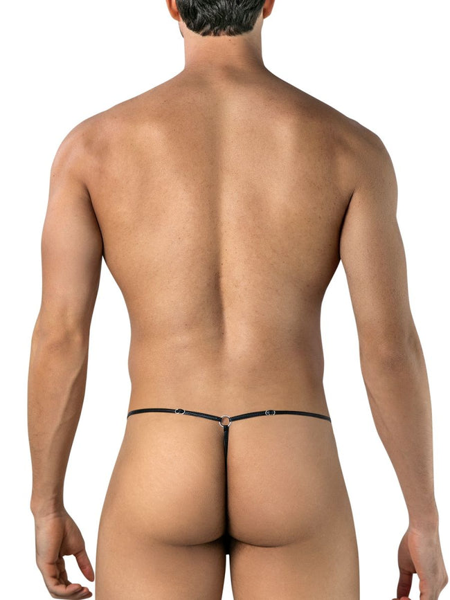 CandyMan 95007 Men's Underwear Seductive Lace Thong Color Black