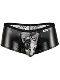 CandyMan 95008 Men's Underwear Seductive Lace Trunks Color Black