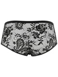 CandyMan 95008 Men's Underwear Seductive Lace Trunks Color Black