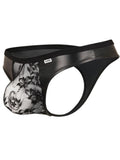 CandyMan 95009 Men's Underwear Seductive Lace Thongs Color Black