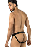 CandyMan Wild 95010 Men's Underwear Microfiber Jockstrap Color Leopard Print