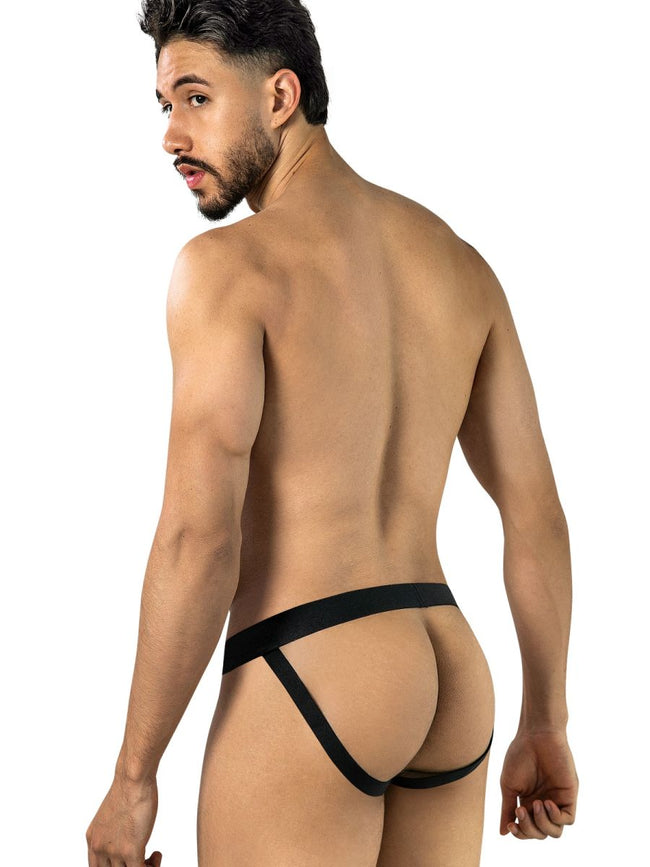 CandyMan Wild 95010 Men's Underwear Microfiber Jockstrap Color Leopard Print
