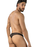 CandyMan 95011 Men's Underwear Seductive Lace Thongs Color Black