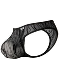 CandyMan 95011 Men's Underwear Seductive Lace Thongs Color Black