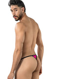 CandyMan 95016 Men's Underwear Sexy Mesh Thongs Color Hot Pink