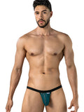CandyMan 95017 Men's Underwear Mesh Thongs Color Emerald