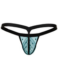 CandyMan 95017 Men's Underwear Mesh Thongs Color Emerald