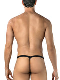 CandyMan 95017 Men's Underwear Mesh Thongs Color Wine