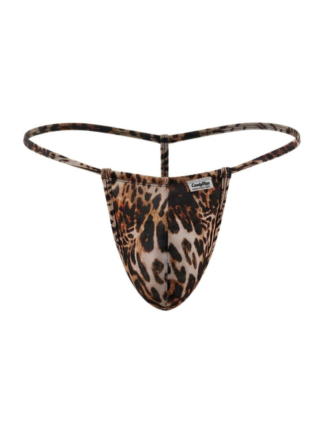 CandyMan 9586 Men's Underwear Mini G-String Color Animal Print