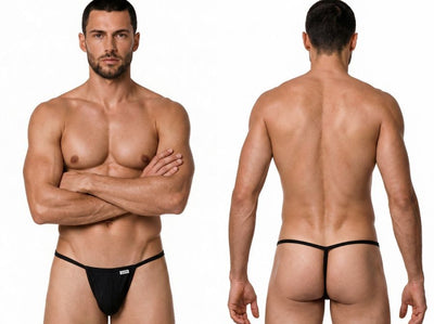 CandyMan 9586 Men's Underwear Mini G-String Color Black