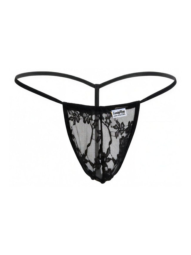 CandyMan 9586 Men's Underwear Mini G-String Color Black