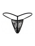 CandyMan 9586 Men's Underwear Mini G-String Color Black Lace