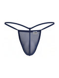 CandyMan 9586 G-String Color Dark Blue Mesh
